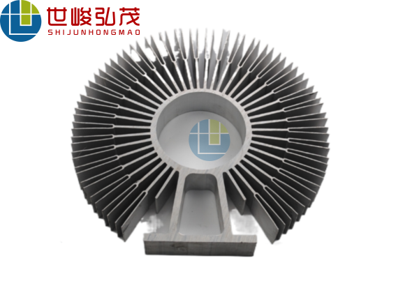 350太陽花電子散熱器鋁型材-1